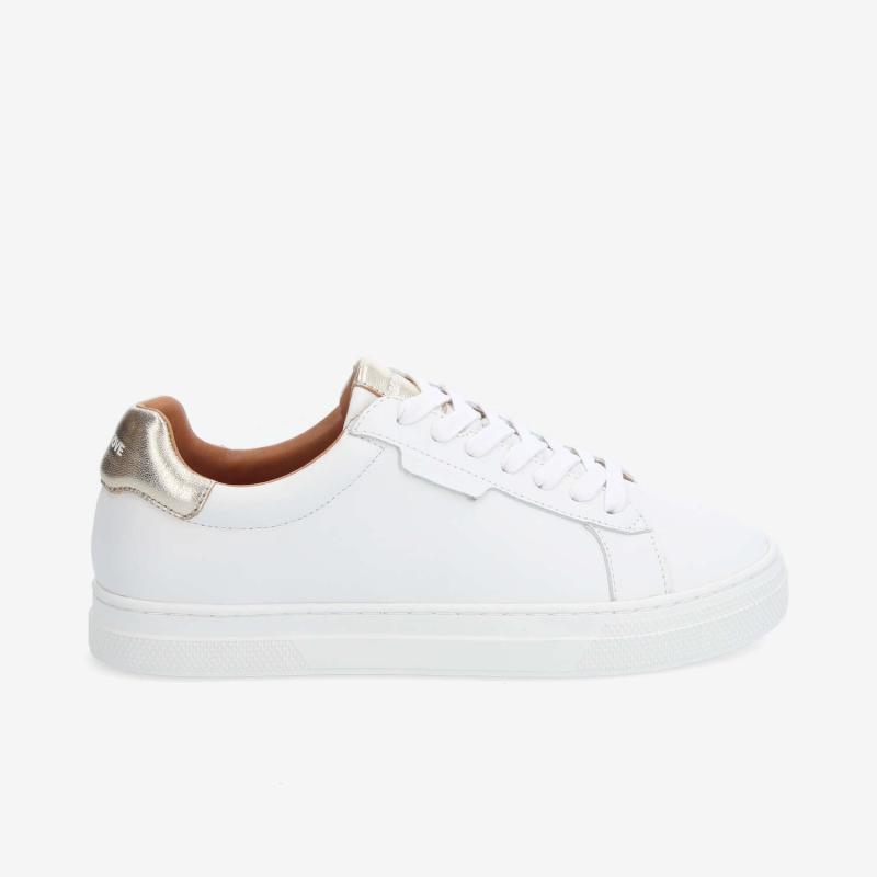 SPARKLE SNEAKER W - NAPPA/GALAXY - BLANC/CHAMPAGNE